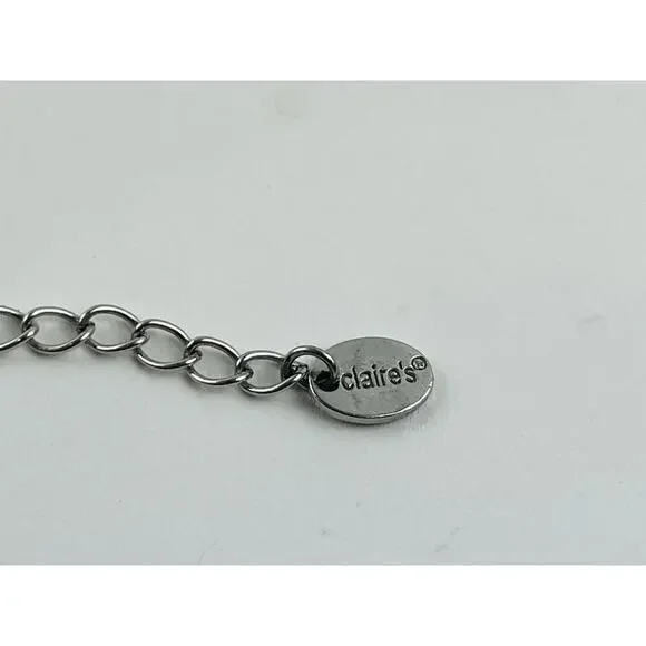 Claire’s Green Blue Purple Pendant Mood Yin Yang Moon Choker Necklace Costume Ch - Picture 16 of 16